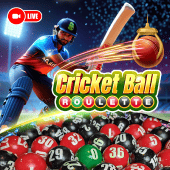 Cricket Ball Roulette live casino cover
